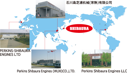 IHIシバウラのグローバルネットワーク