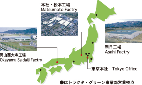 IHIシバウラのグローバルネットワーク